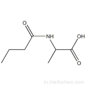 알라닌, N- (1- 옥소 부틸) - CAS 59875-04-6